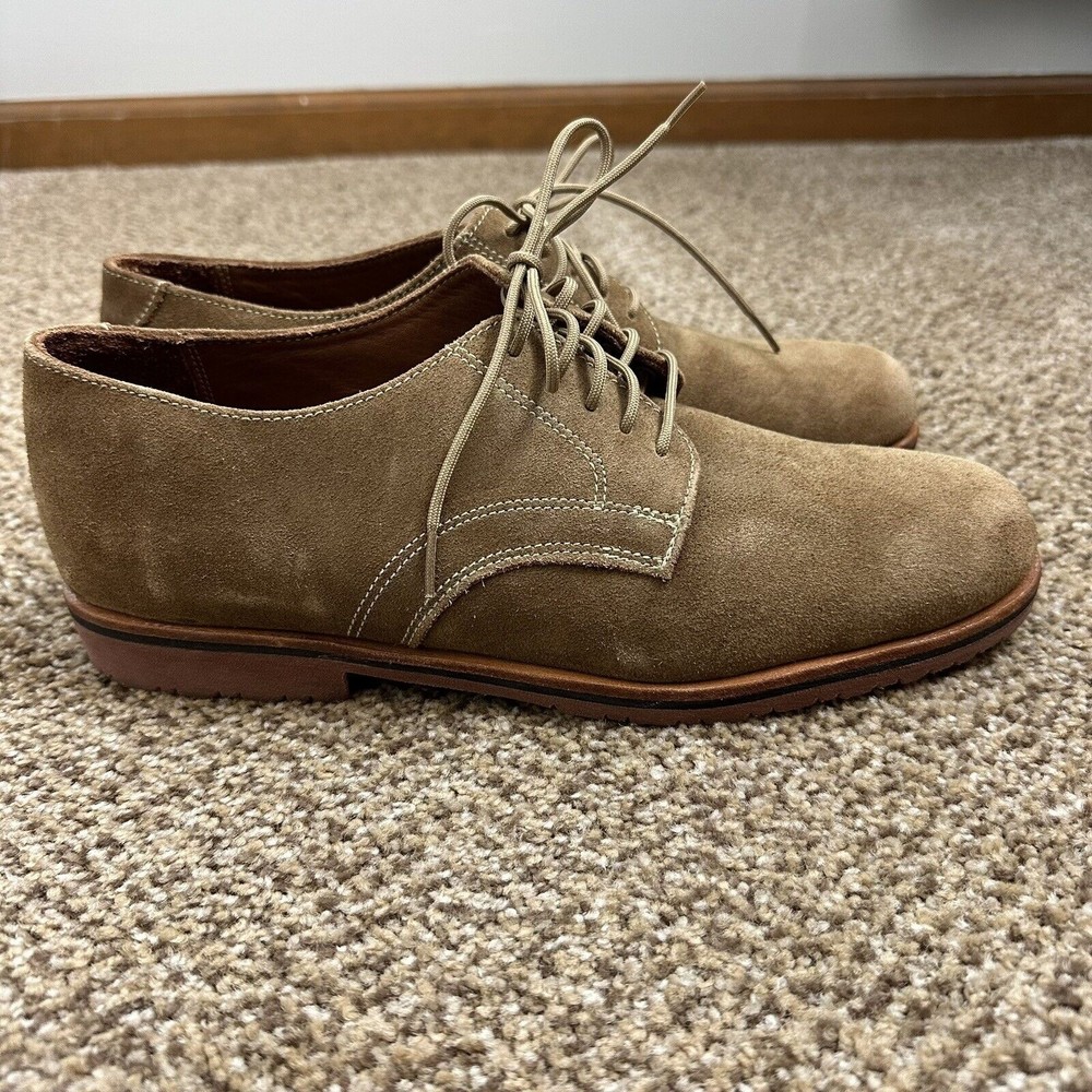 T.B. Phelps Spencer  Buck Suede Sport Oxford Men’s 9.5M Neutral